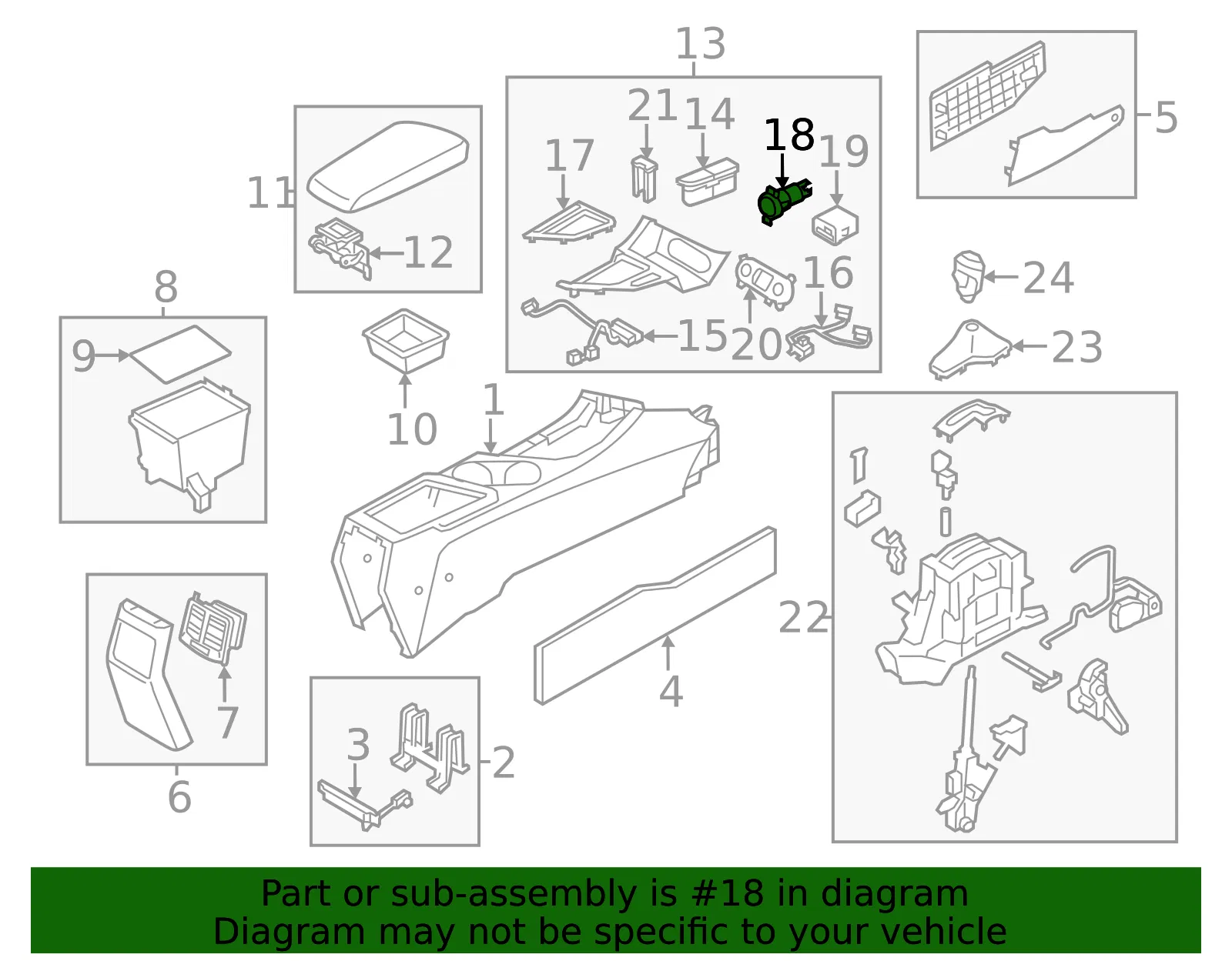 Power Outlet - Kia (95120 1M100) - view 3